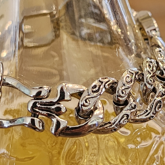 Fashion Tending Jewelry Stainless Steel Lion Tiger Link Bracelet Unisex Jewelry - Picture 6 of 9